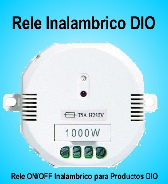 Rele Inalambrico ON-OFF por Radiofrecuencia 220v Dio31